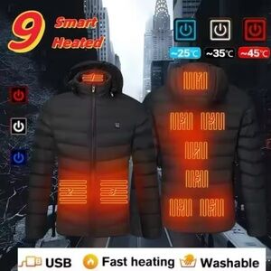 New 2025 Multi Zone Self Heating And Waterproof Jacket